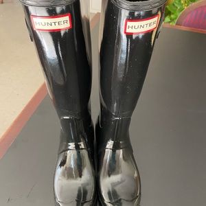 Hunter rain boots - size 7